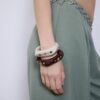 2er-Set Armbänder mit Sternen und Brillanten