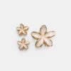3er-Pack Haarspangen mit Blumenmuster