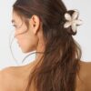 3er-Pack Haarspangen mit Blumenmuster