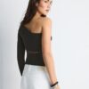 Asymmetrischer Body mit transparenten Details Asymmetrischer Body mit transparenten Details