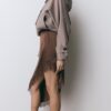 Asymmetrischer Satinrock Asymmetrischer Satinrock