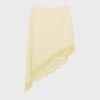 Asymmetrischer Satinrock Asymmetrischer Satinrock