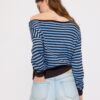 Asymmetrischer Strickpullover