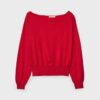 Asymmetrischer Strickpullover