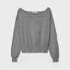 Asymmetrischer Strickpullover