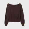 Asymmetrischer Strickpullover