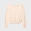 Asymmetrischer Strickpullover