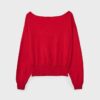 Asymmetrischer Strickpullover