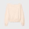 Asymmetrischer Strickpullover