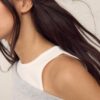 Asymmetrisches Doppel-T-Shirt Asymmetrisches Doppel-T-Shirt