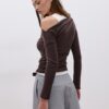 Asymmetrisches Doppel-T-Shirt Asymmetrisches Doppel-T-Shirt