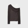 Asymmetrisches Doppel-T-Shirt Asymmetrisches Doppel-T-Shirt