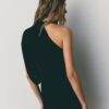 Asymmetrisches, drapiertes kurzes Short-Kleid Asymmetrisches, drapiertes kurzes Short-Kleid