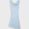Asymmetrisches Spitzenkleid Asymmetrisches Spitzenkleid