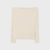 Asymmetrisches T-Shirt aus Modal Asymmetrisches T-Shirt aus Modal