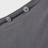 Asymmetrisches T-Shirt mit Knöpfen