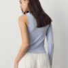 Asymmetrisches T-Shirt mit Metallschnalle