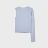 Asymmetrisches T-Shirt mit Metallschnalle