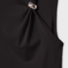 Asymmetrisches T-Shirt mit Metallschnalle