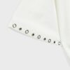 Asymmetrisches T-Shirt mit Nieten