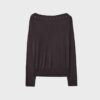 Asymmetrisches T-Shirt mit Nieten
