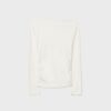 Asymmetrisches T-Shirt mit Ösen
