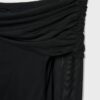 Asymmetrisches Tüll-T-Shirt