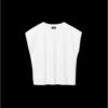 B06 Basics T-Shirt mit überschnittenen Schultern