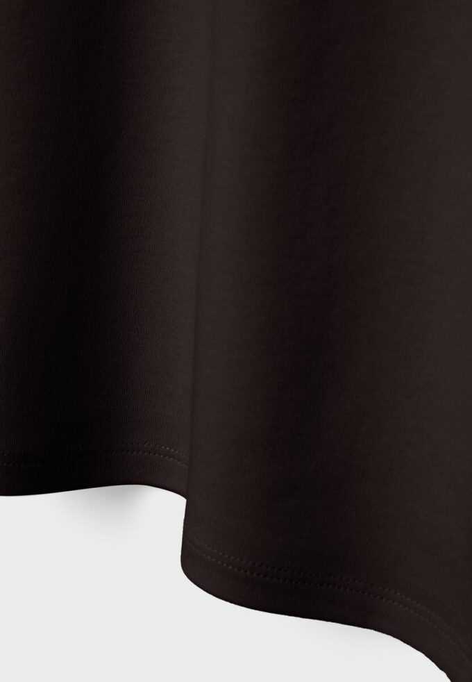 B06 Basics T-Shirt mit überschnittenen Schultern