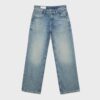 Baggy-Jeans mit mittlerer Leibhöhe