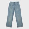 Baggy-Jeans mit mittlerer Leibhöhe