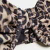 Balconette-Bikini-Oberteil mit Animal-Print