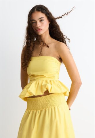 Ballon-Bustier-Oberteil