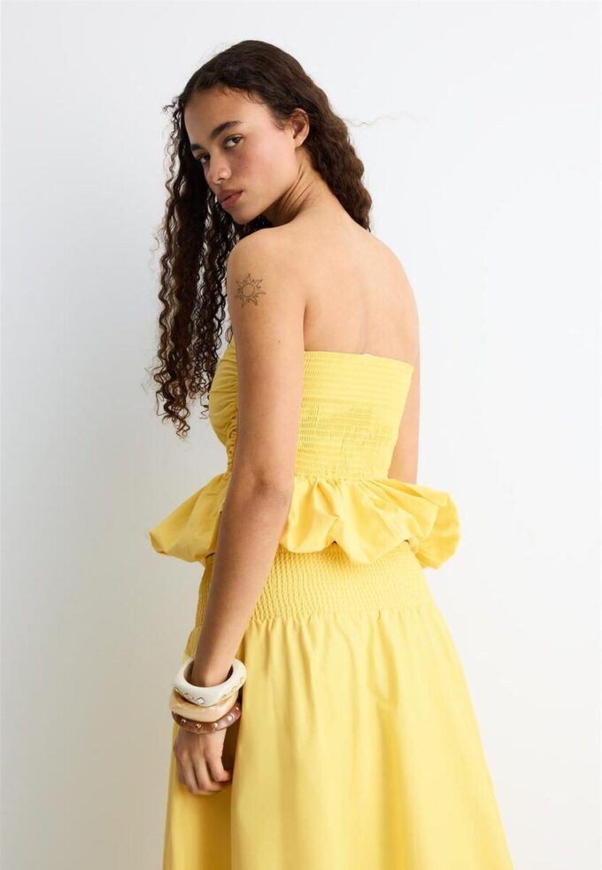 Ballon-Bustier-Oberteil
