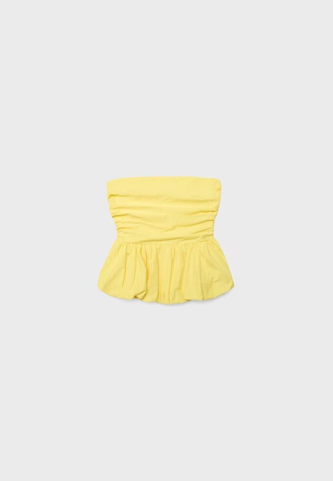 Ballon-Bustier-Oberteil