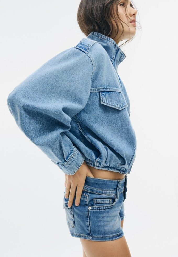 Ballon-Jeansjacke Ballon-Jeansjacke