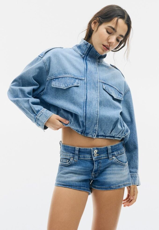 Ballon-Jeansjacke Ballon-Jeansjacke