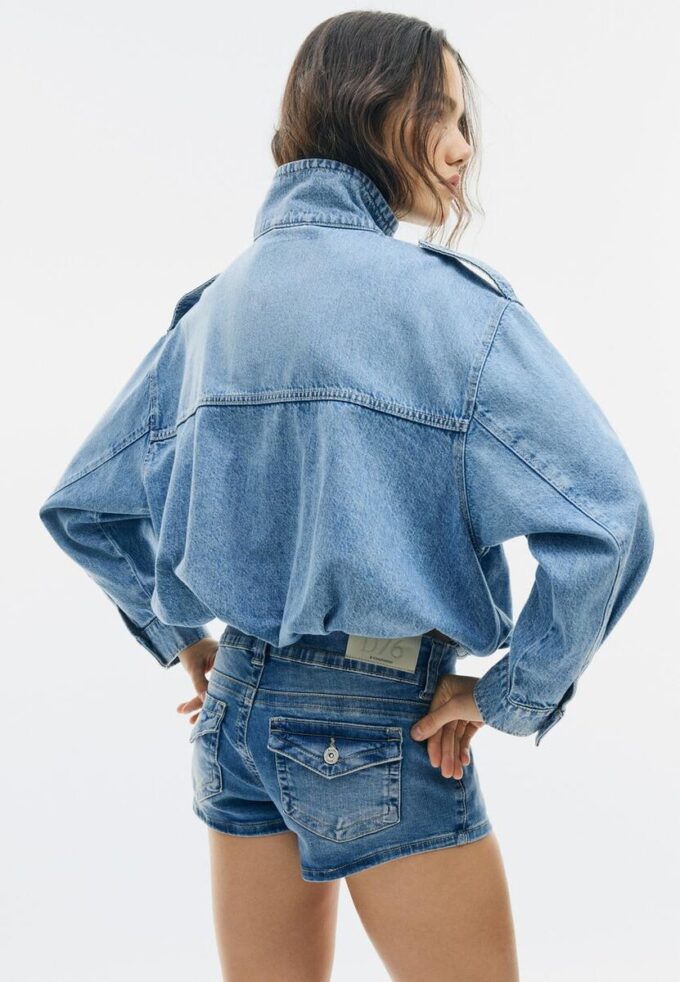 Ballon-Jeansjacke Ballon-Jeansjacke