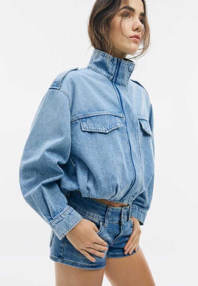 Ballon-Jeansjacke Ballon-Jeansjacke