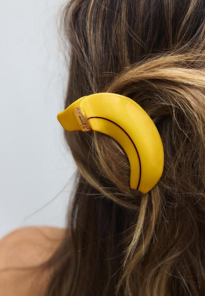 Bananen-Haarspange