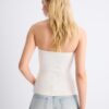 Bandeau-Oberteil mit Herzausschnitt Bandeau-Oberteil mit Herzausschnitt