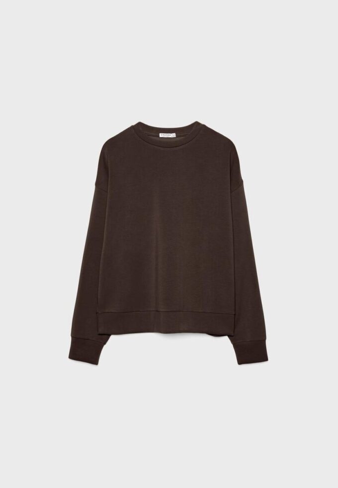 Basic Sweatshirt mit Soft Touch Basic Sweatshirt mit Soft Touch