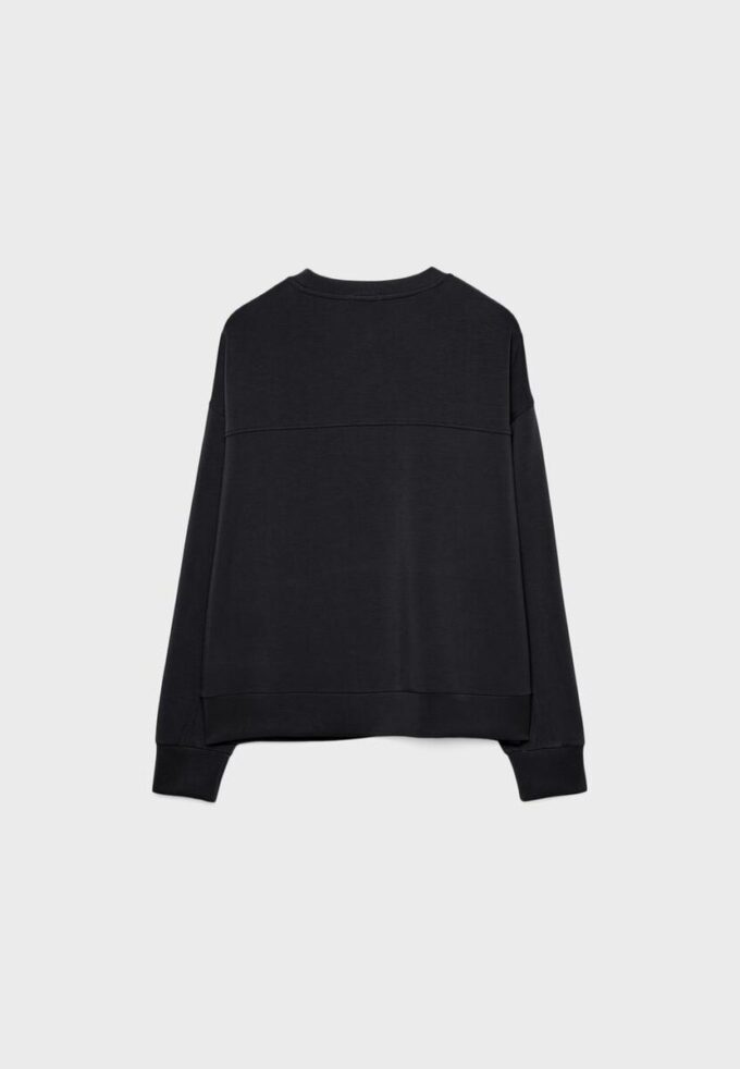 Basic Sweatshirt mit Soft Touch Basic Sweatshirt mit Soft Touch