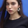 Basics gerafftes, figurbetontes T-Shirt Basics gerafftes, figurbetontes T-Shirt