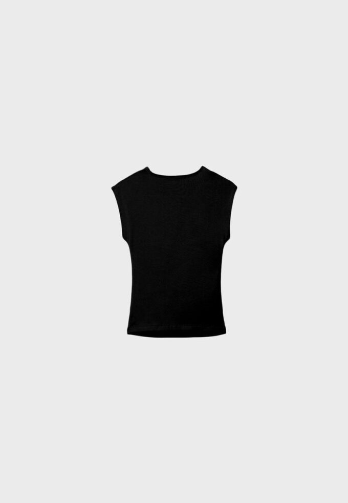 Basics gerafftes, figurbetontes T-Shirt Basics gerafftes, figurbetontes T-Shirt