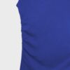 Basics gerafftes, figurbetontes T-Shirt