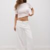 Basics Heavyweight gestreiftes T-Shirt in Regular Fit