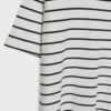 Basics Heavyweight gestreiftes T-Shirt in Regular Fit