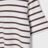 Basics Heavyweight gestreiftes T-Shirt in Regular Fit