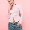 Basics-Hemd mit Streifen, tailliert Basics-Hemd mit Streifen, tailliert